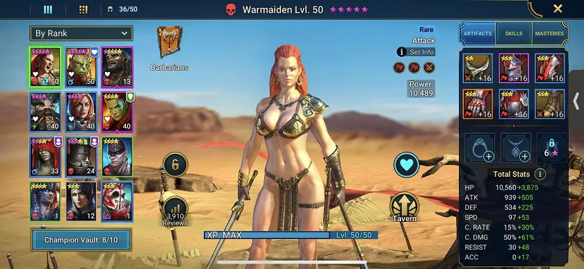 raid: shadow legends how to get warmaiden